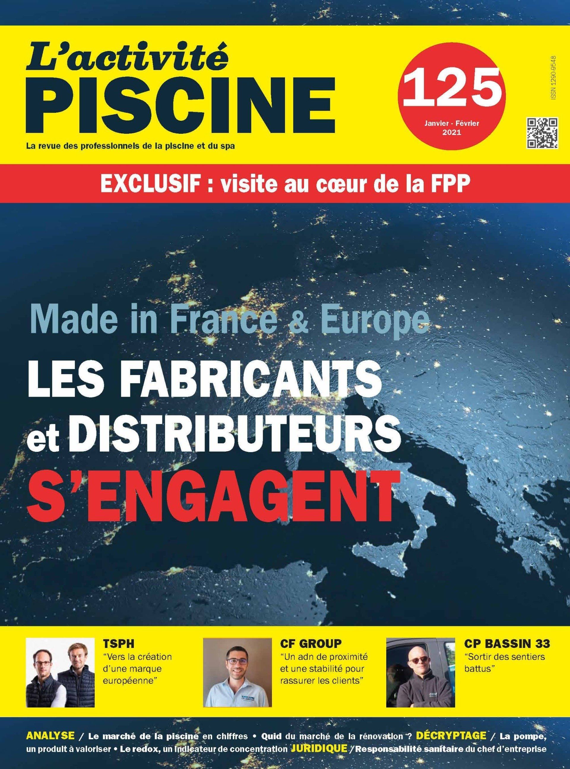 couverture magazine activité piscine