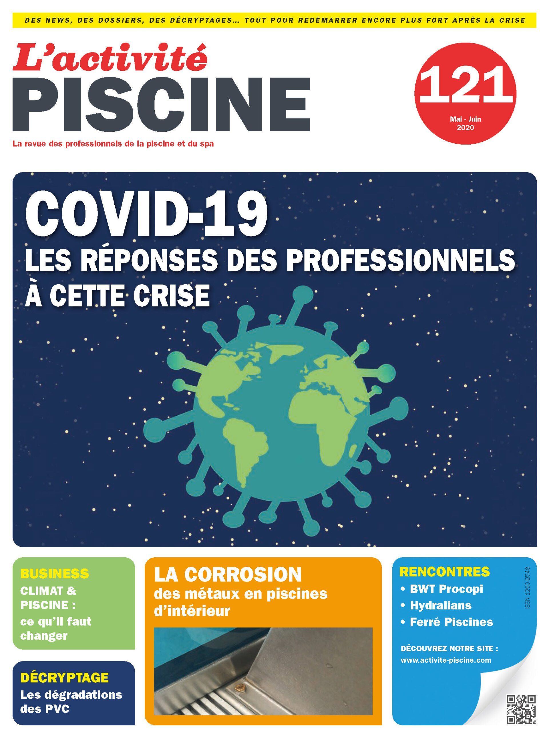 magasine activité piscine numéro 121