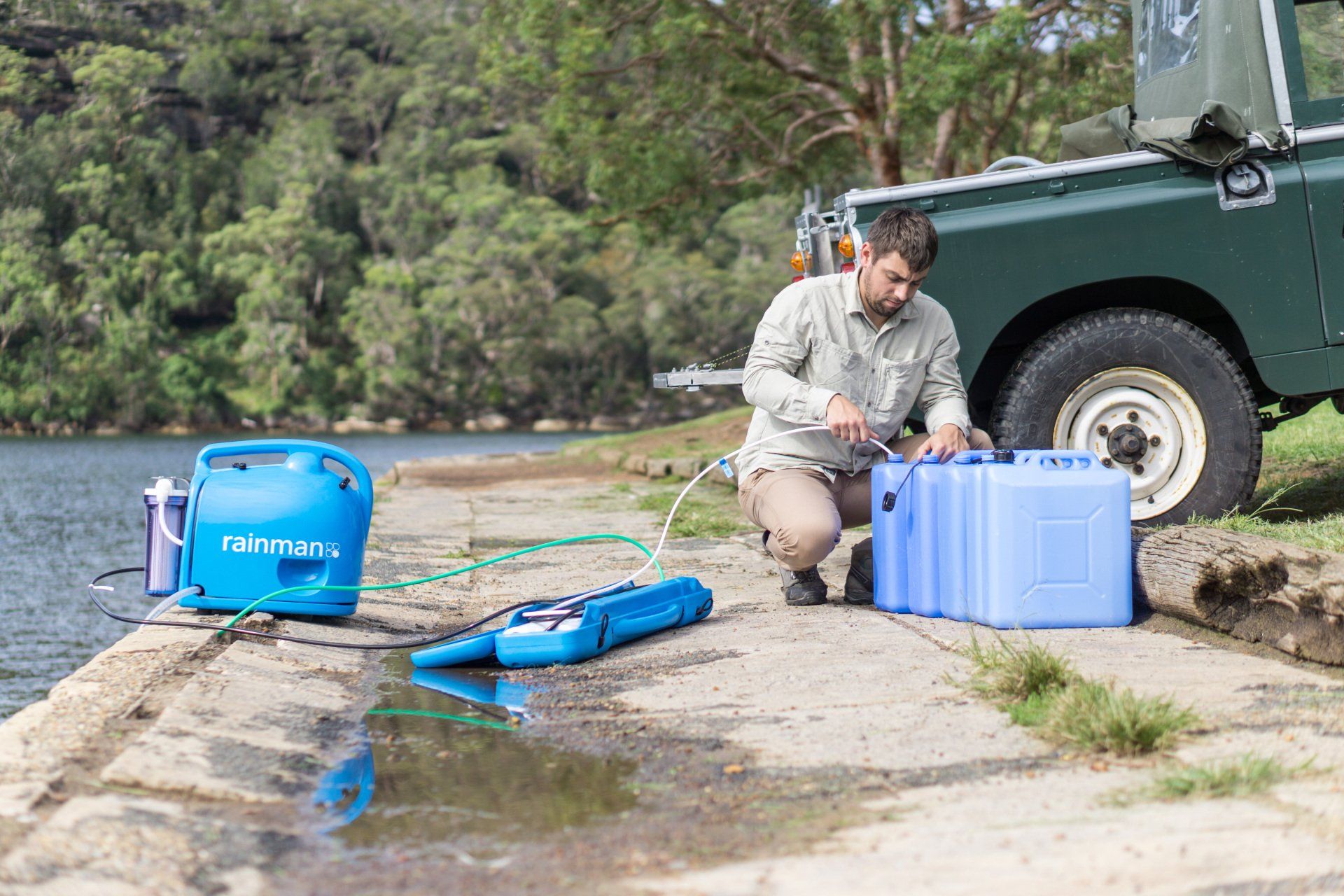Potabilizadora portatil gasolina