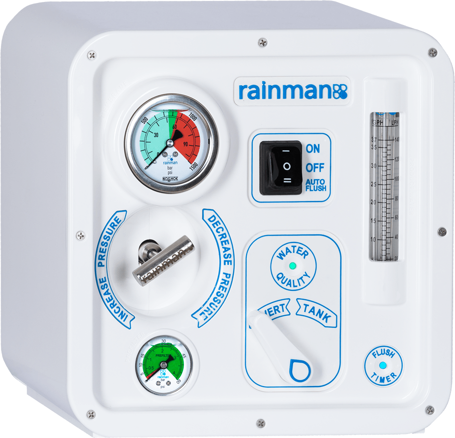 Panel de control potabilizadora Rainman