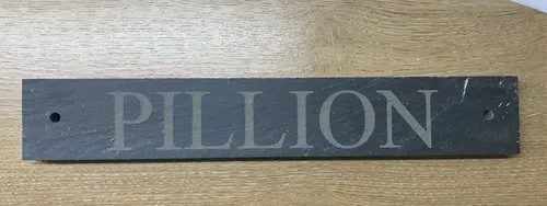 Slate Wall Sign