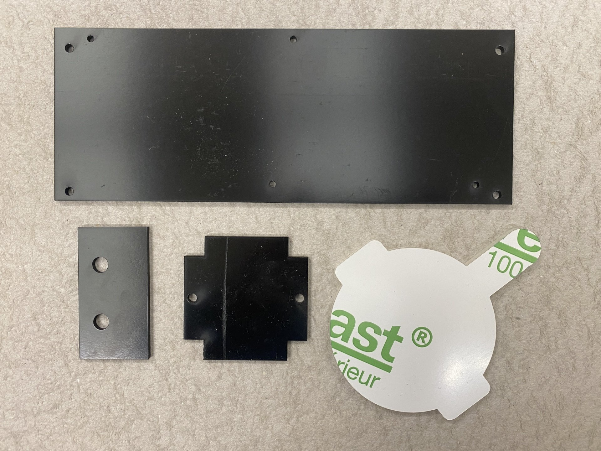 Laser cut components