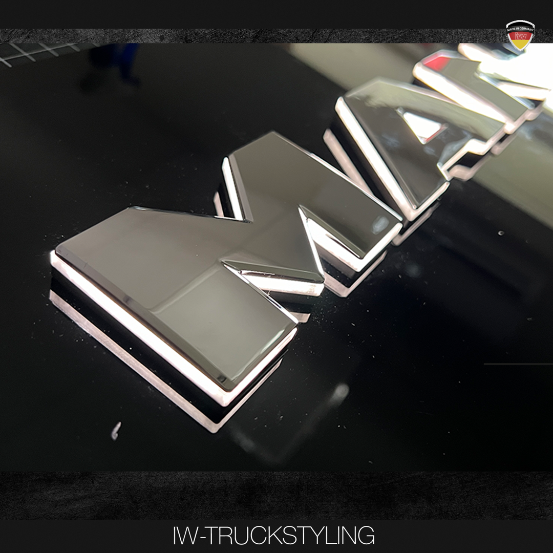 TGE Buchstaben mit LED Beleuchtung