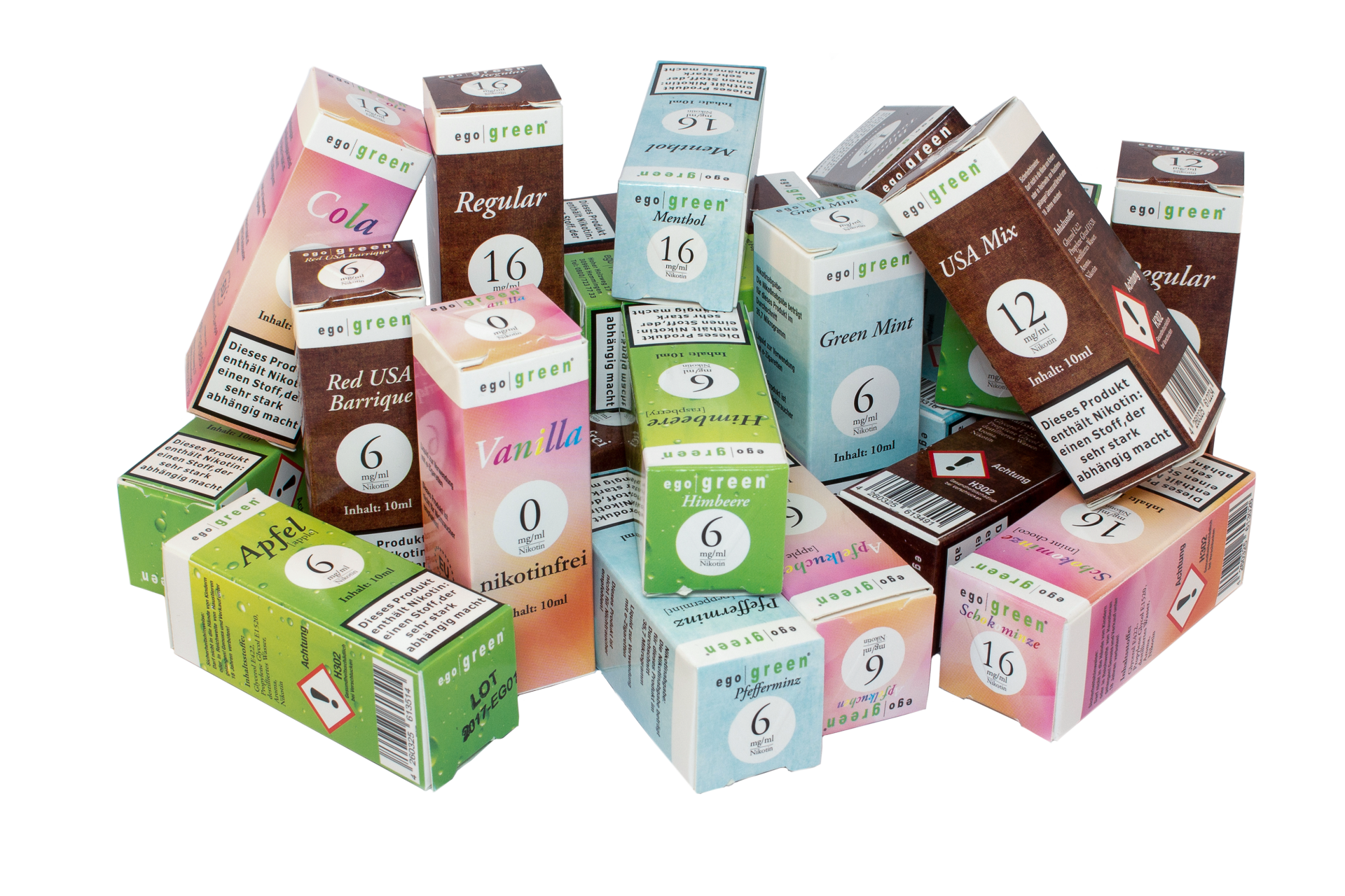 egogreen® Menthol Liquids