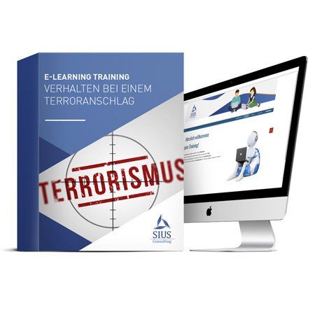 E-Learning-Sicherheitsunterweisung Verhalten bei einem Terroranschlag