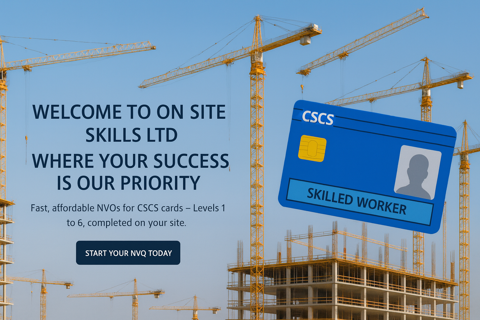 NVQ for CSCS cards