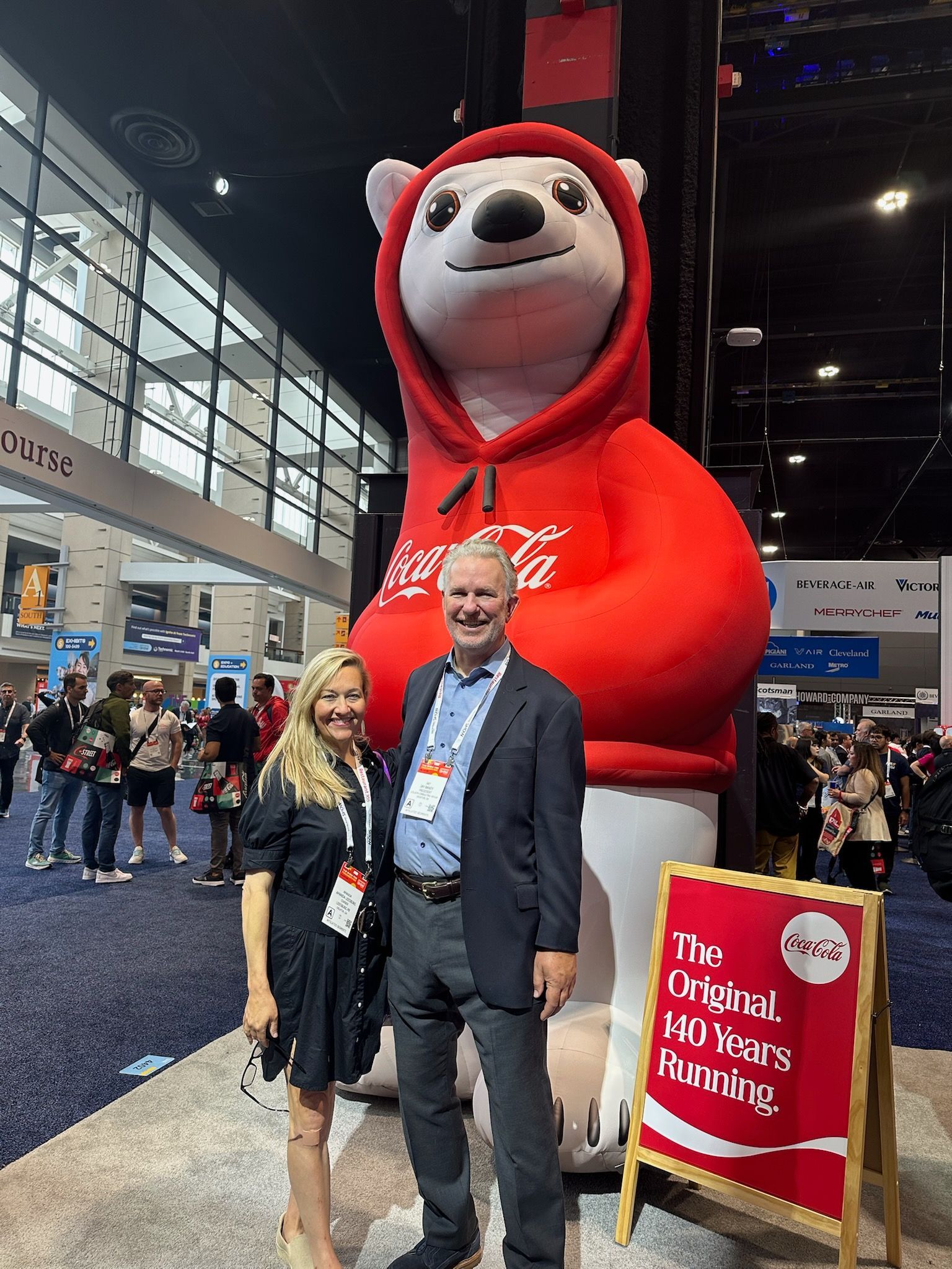 Amanda Leesburg, President of Leesburg PR and Jay Bandy, President of Goliath Consulting Group
