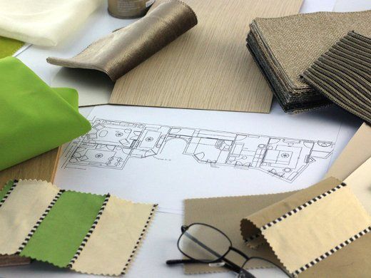 échantillons tissu plan lunettes