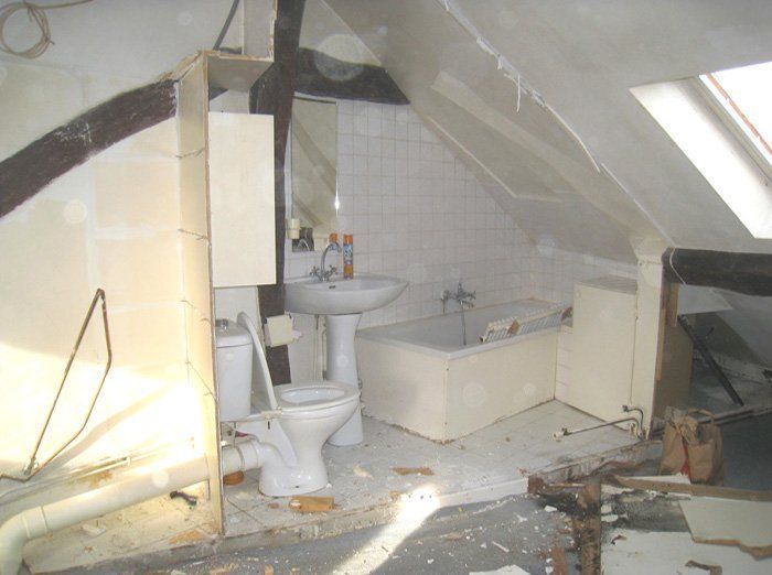 appartement avant rénovation salle de bain #3