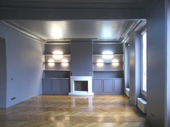 appartement avant rénovation cheminée #2