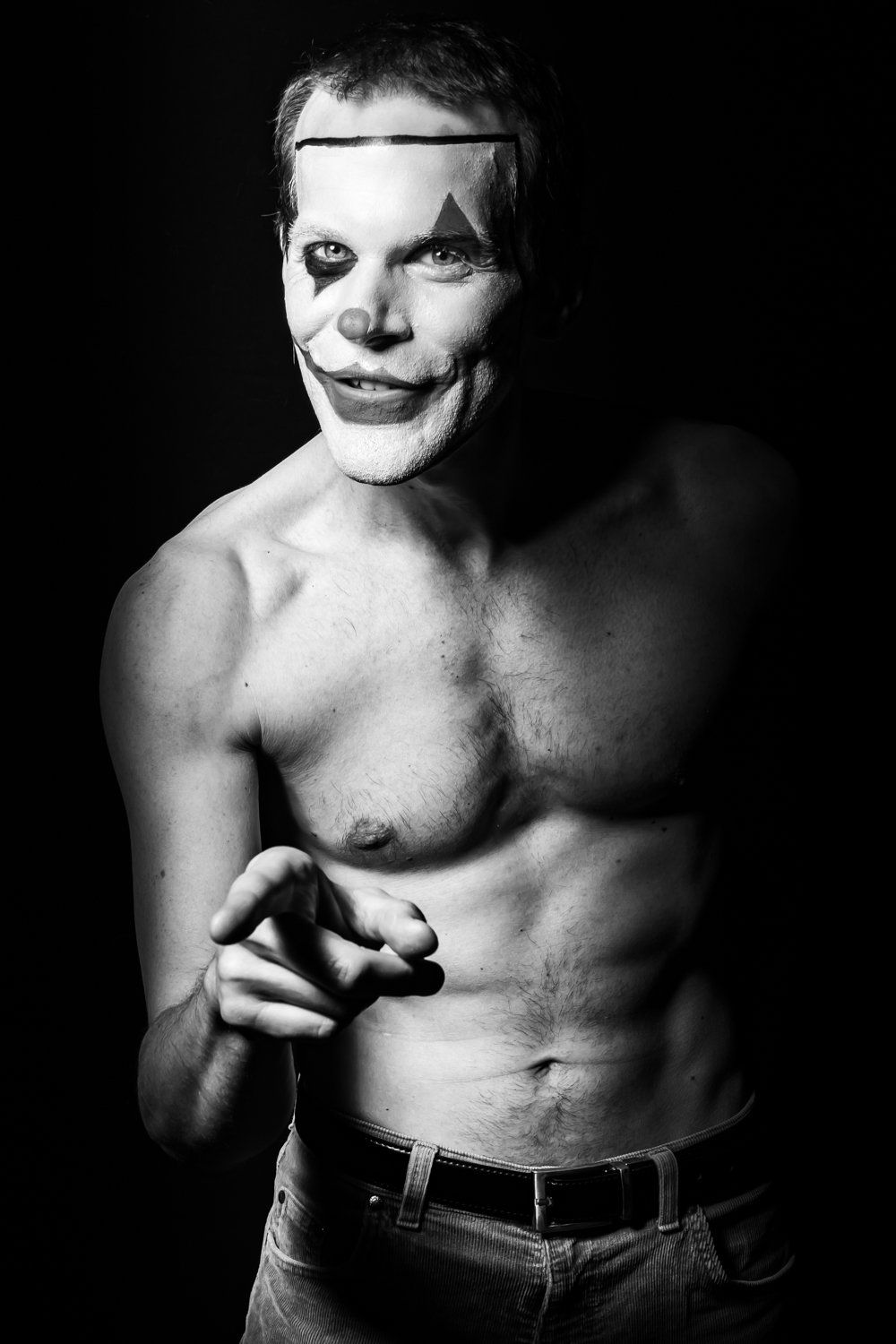 Horrorclown Aktbilder