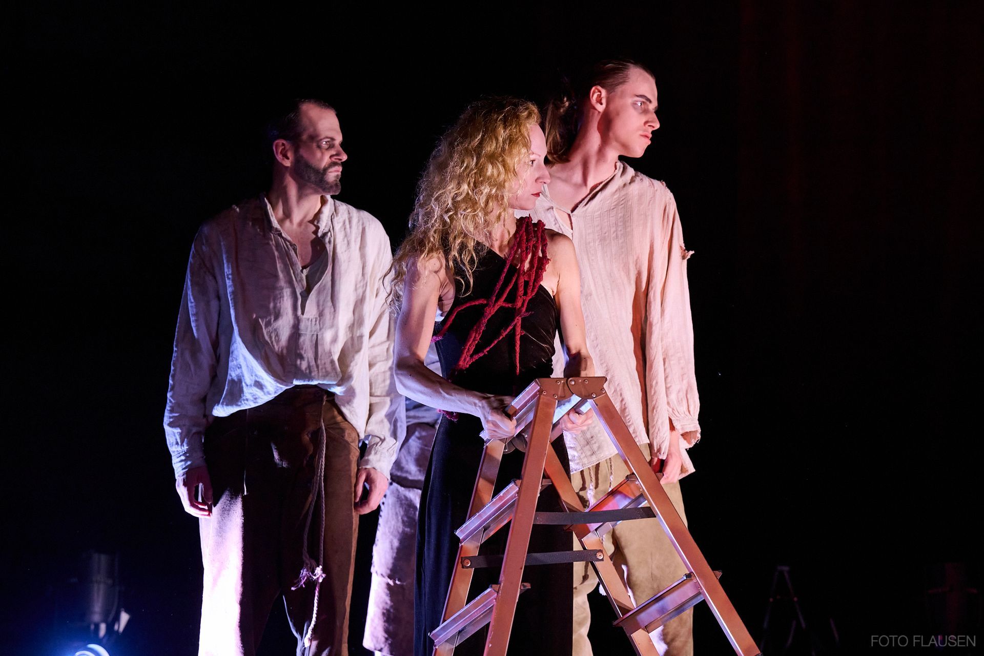 Cassandra Rühmlings Produktion von DIE HEILIGE JOHANNA DER SCHLACHTHÖFE (von Bertold Brecht).