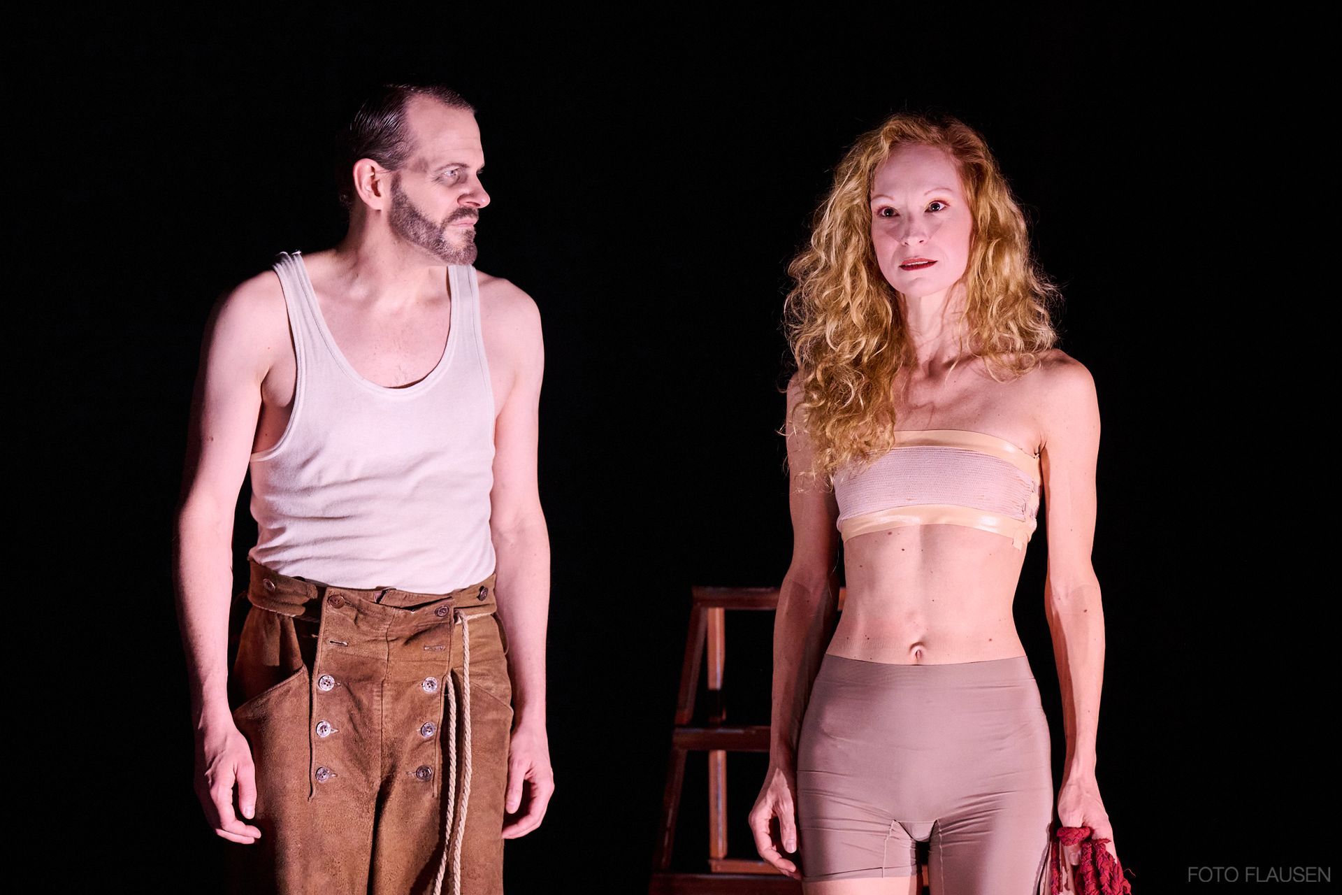 Cassandra Rühmlings Produktion von DIE HEILIGE JOHANNA DER SCHLACHTHÖFE (von Bertold Brecht).