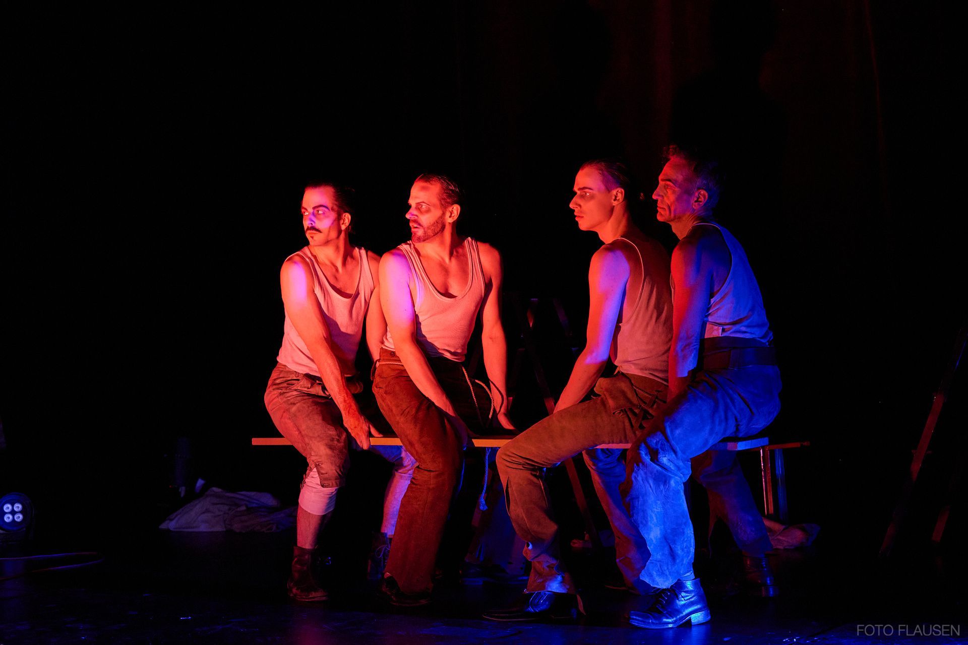 Cassandra Rühmlings Produktion von DIE HEILIGE JOHANNA DER SCHLACHTHÖFE (von Bertold Brecht).