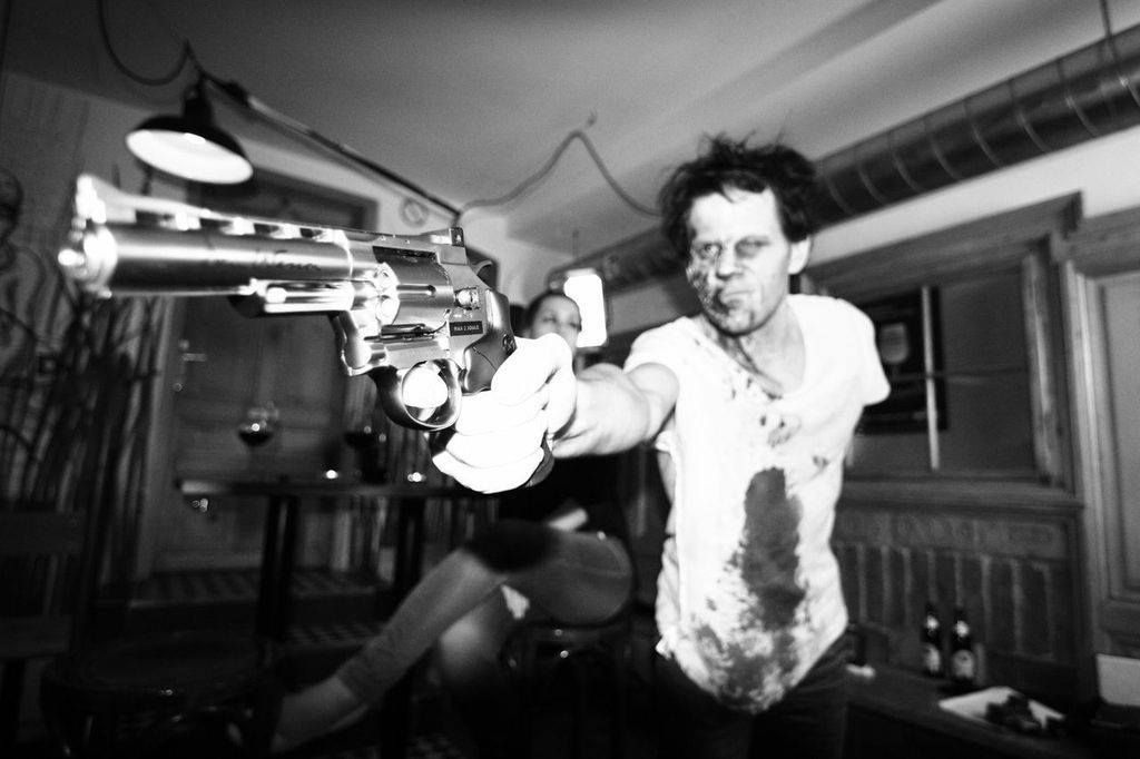 Florian Friedrich als Zombie