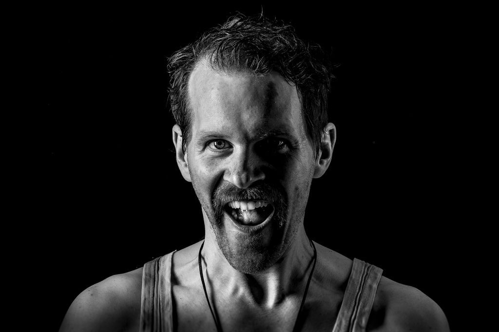 Florian Friedrich als Horror Clown