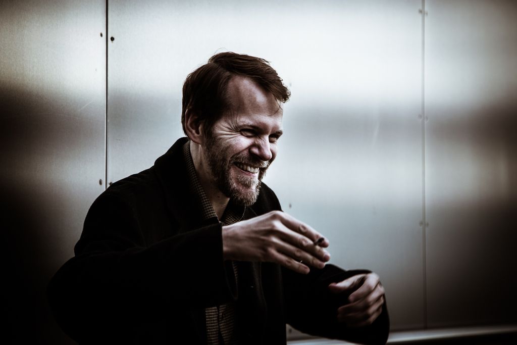 Florian Friedrich als Raucher