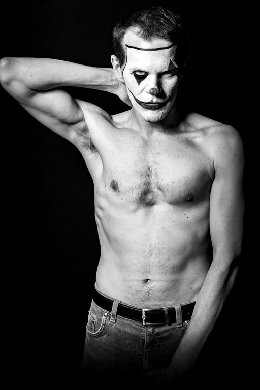 Florian Friedrich als Horror Clown