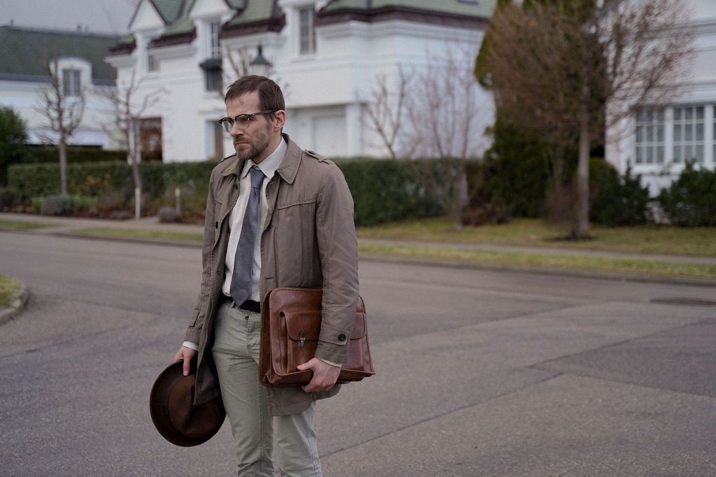 Florian Friedrich als erfolgloser Hausierer