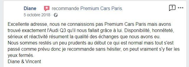 avis google premium cars paris