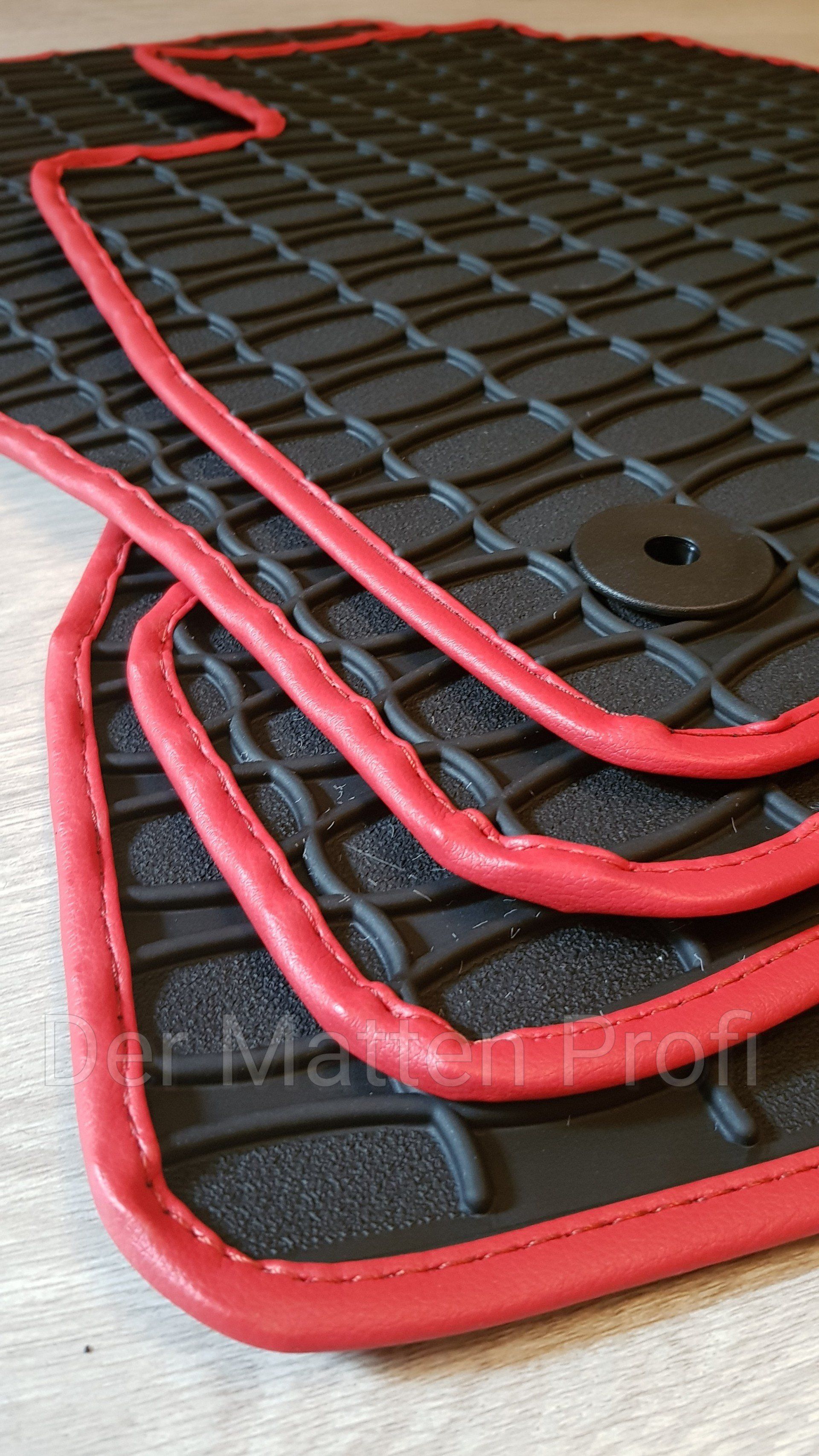 Gummi Fußmatten Rundungen