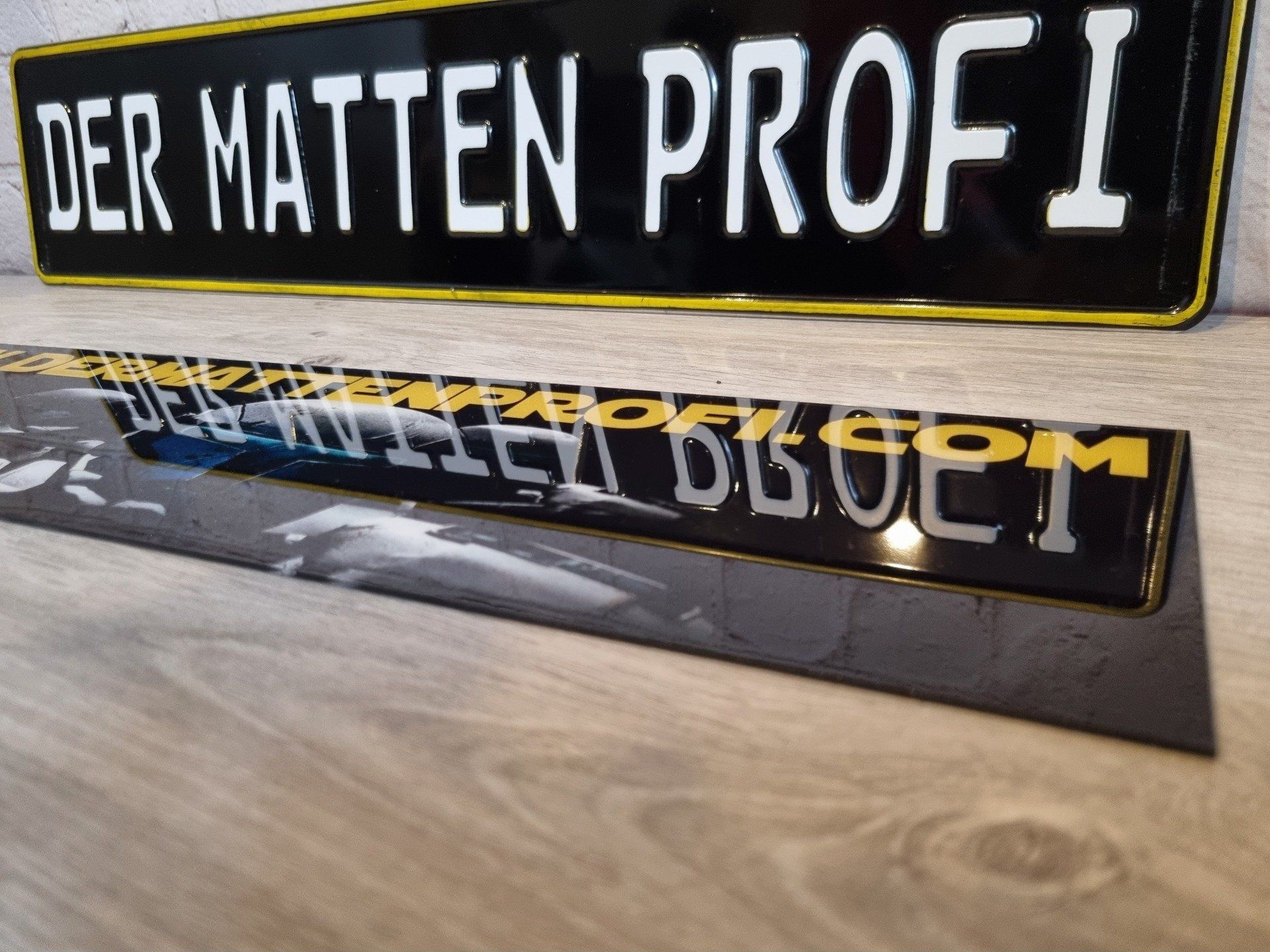 Auto Showkennzeichen Kennzeichen