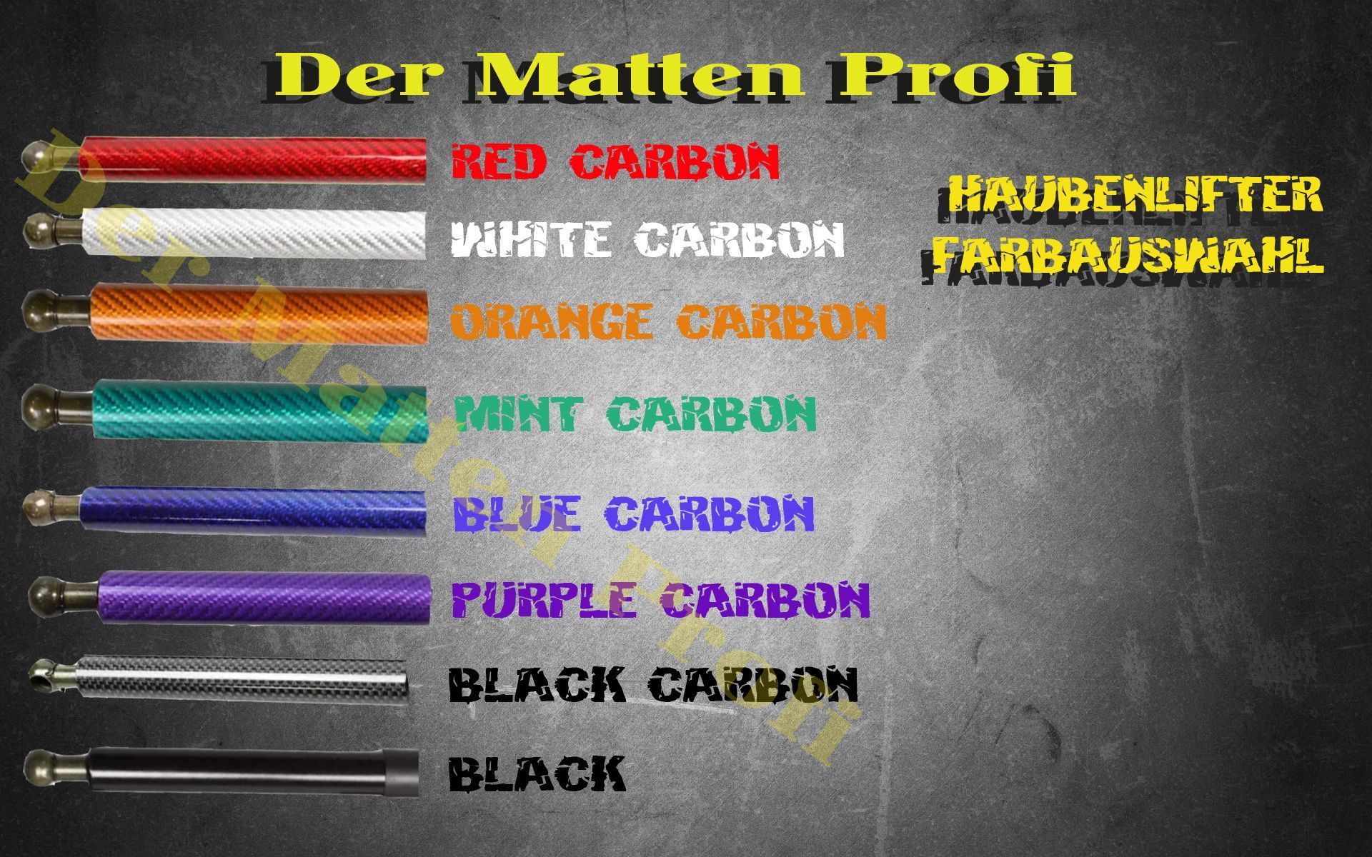 Haubenlifter Haubendämpfer Gasdruckfeder Haubenlifter Haubendämpfer Nachrüsten