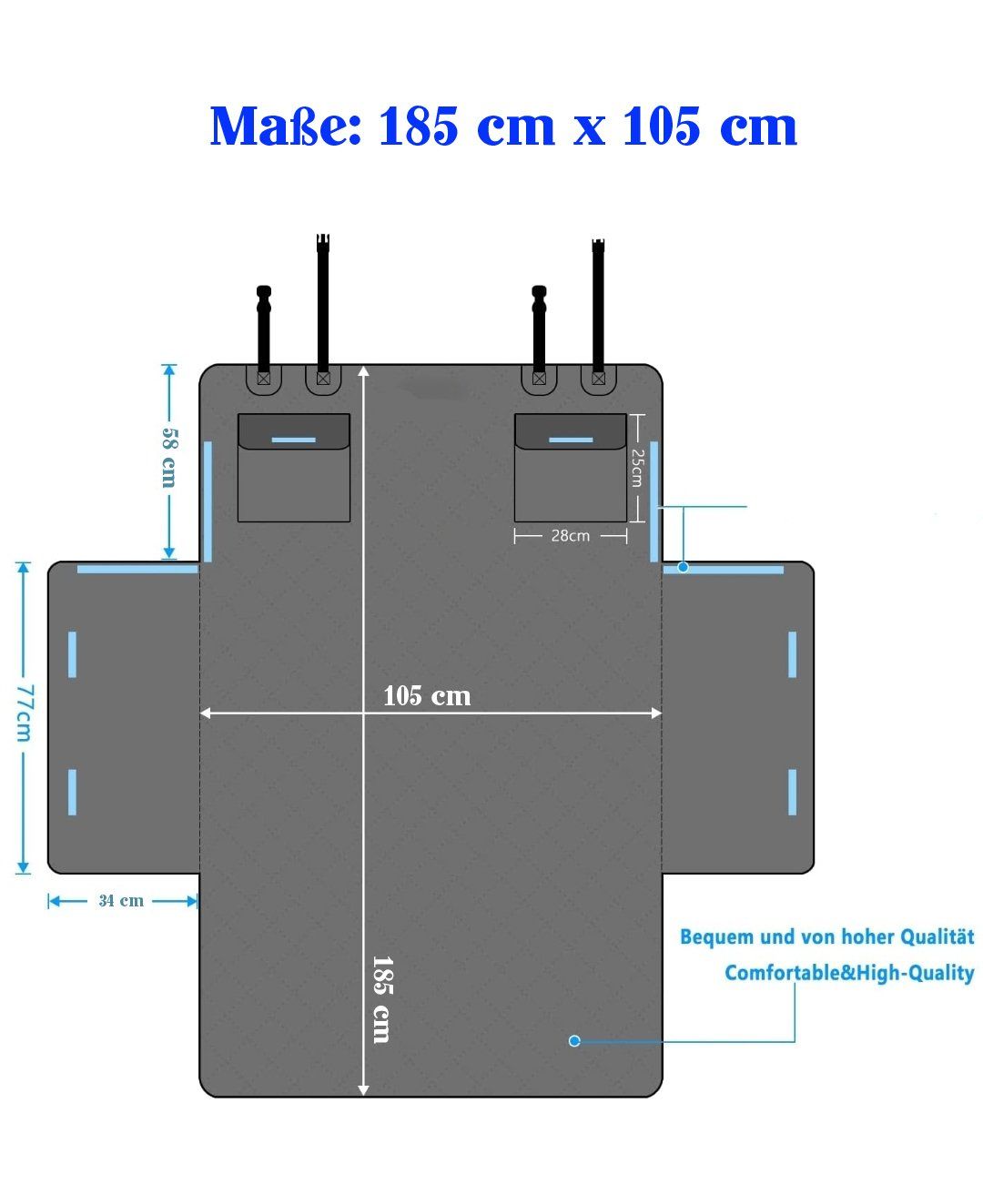 Kofferraumschutz Hunde Hundedecke Kofferraum