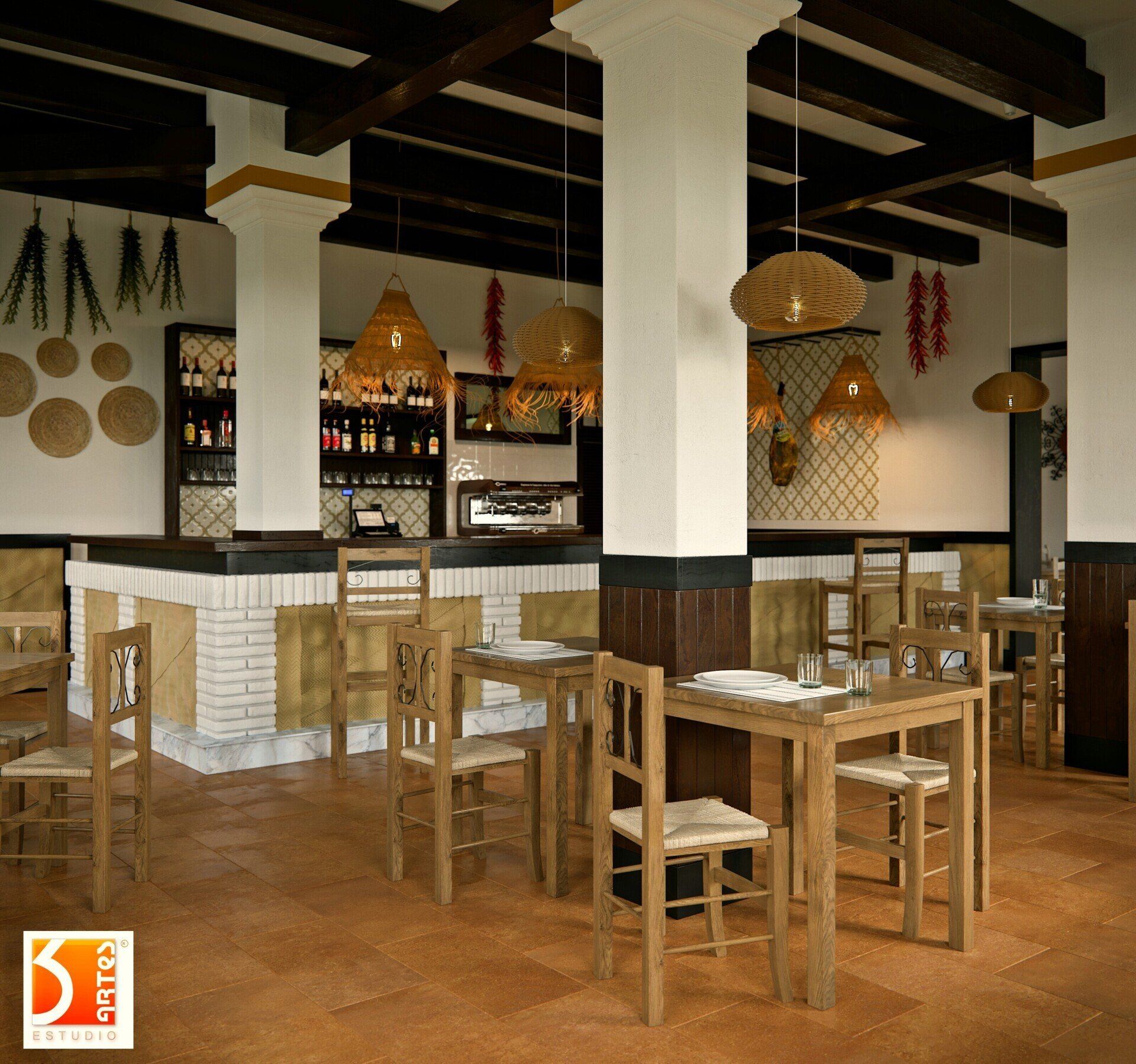 Resultado de imagen de 3D decoracion bar