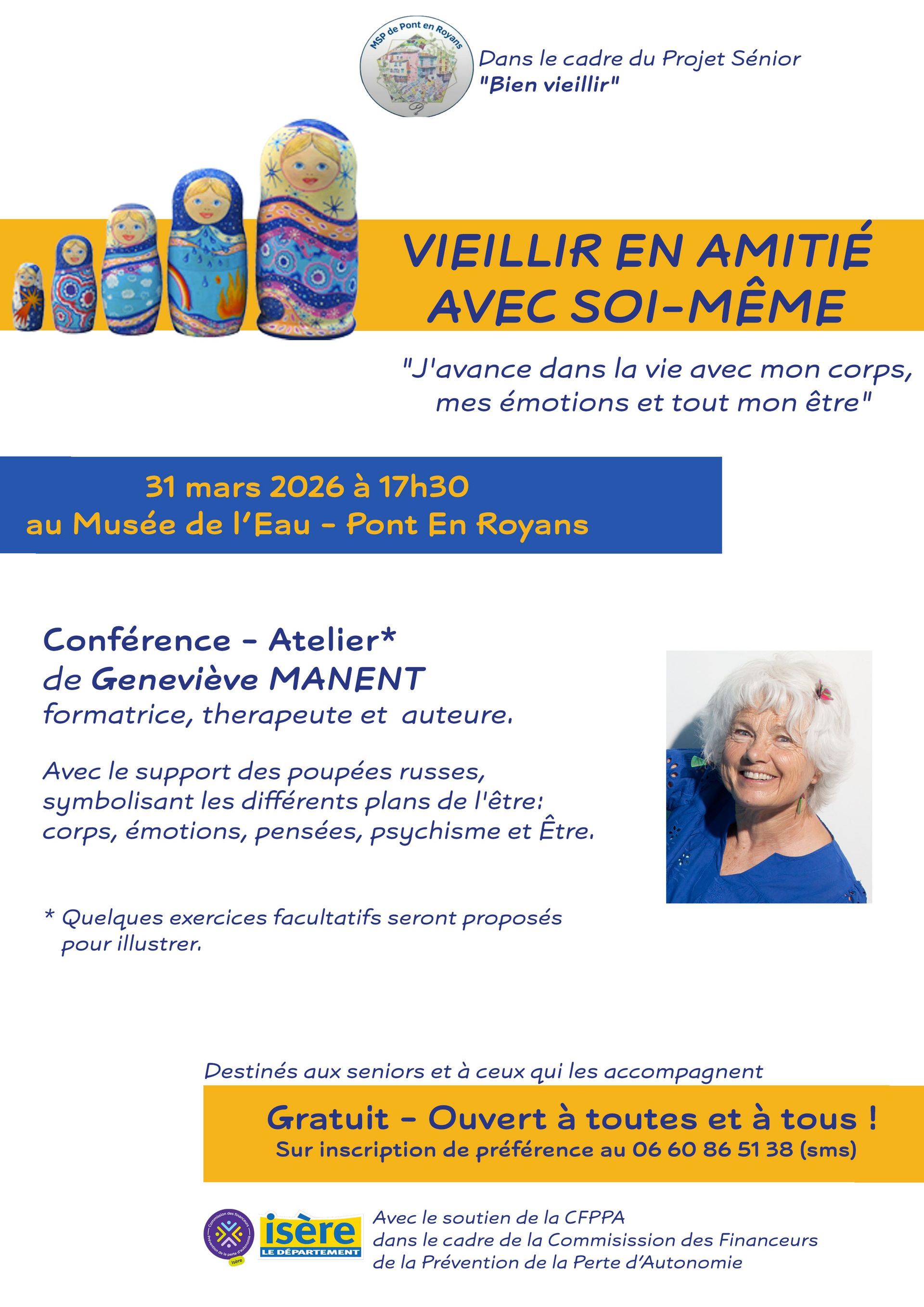 Conférence-Genevieve Manent Conférence-Genevieve Manent- Vieillir