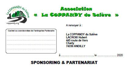 Contrat SPONSORING & PARTENARIAT