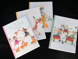 Notebooks, notecards ,bunting, bookmarks, gift wrap shopping lists