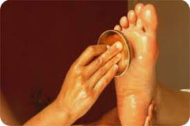 Massage des pieds au bol Kansu