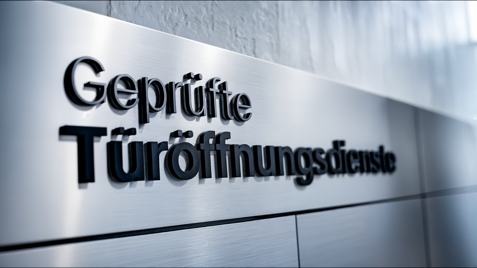 Geprüfte Türöffnungsdienste