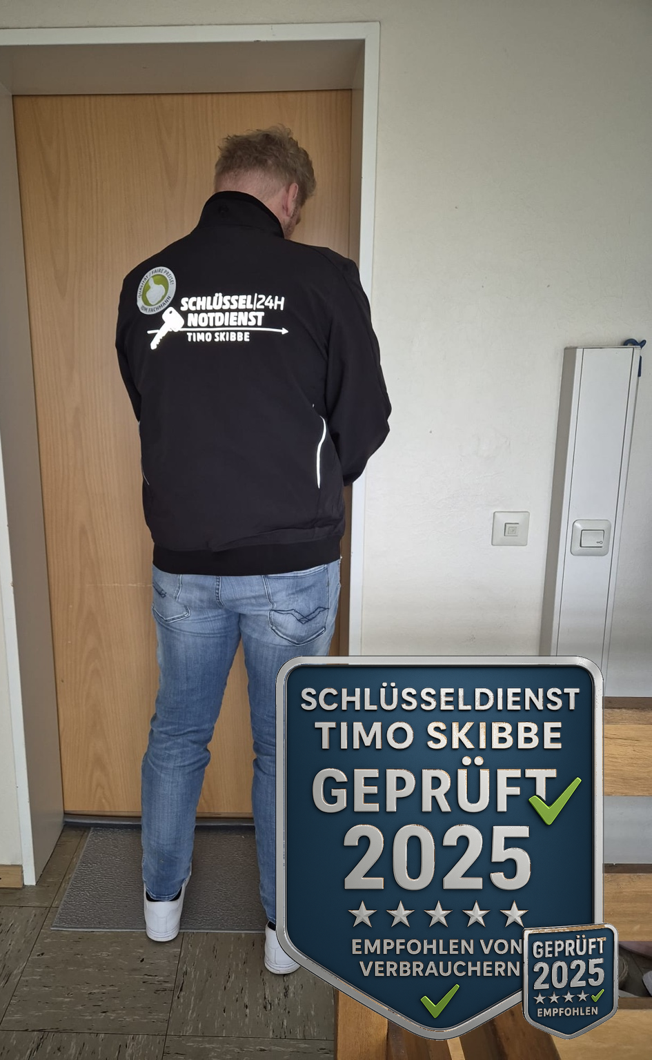 Schlüsseldienst Timo Skibbe in Melle im Einsatz