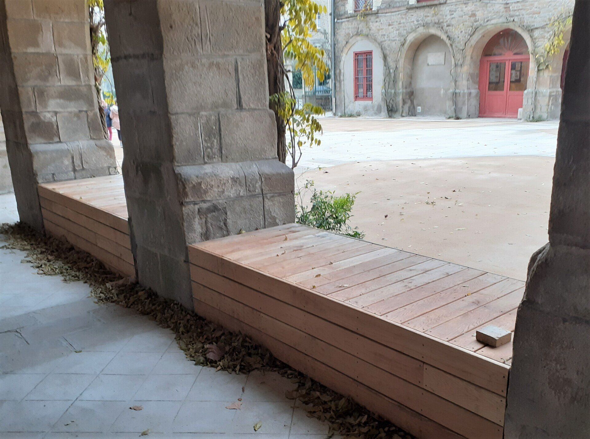 Chantier de mise en accessibilité de locaux publics