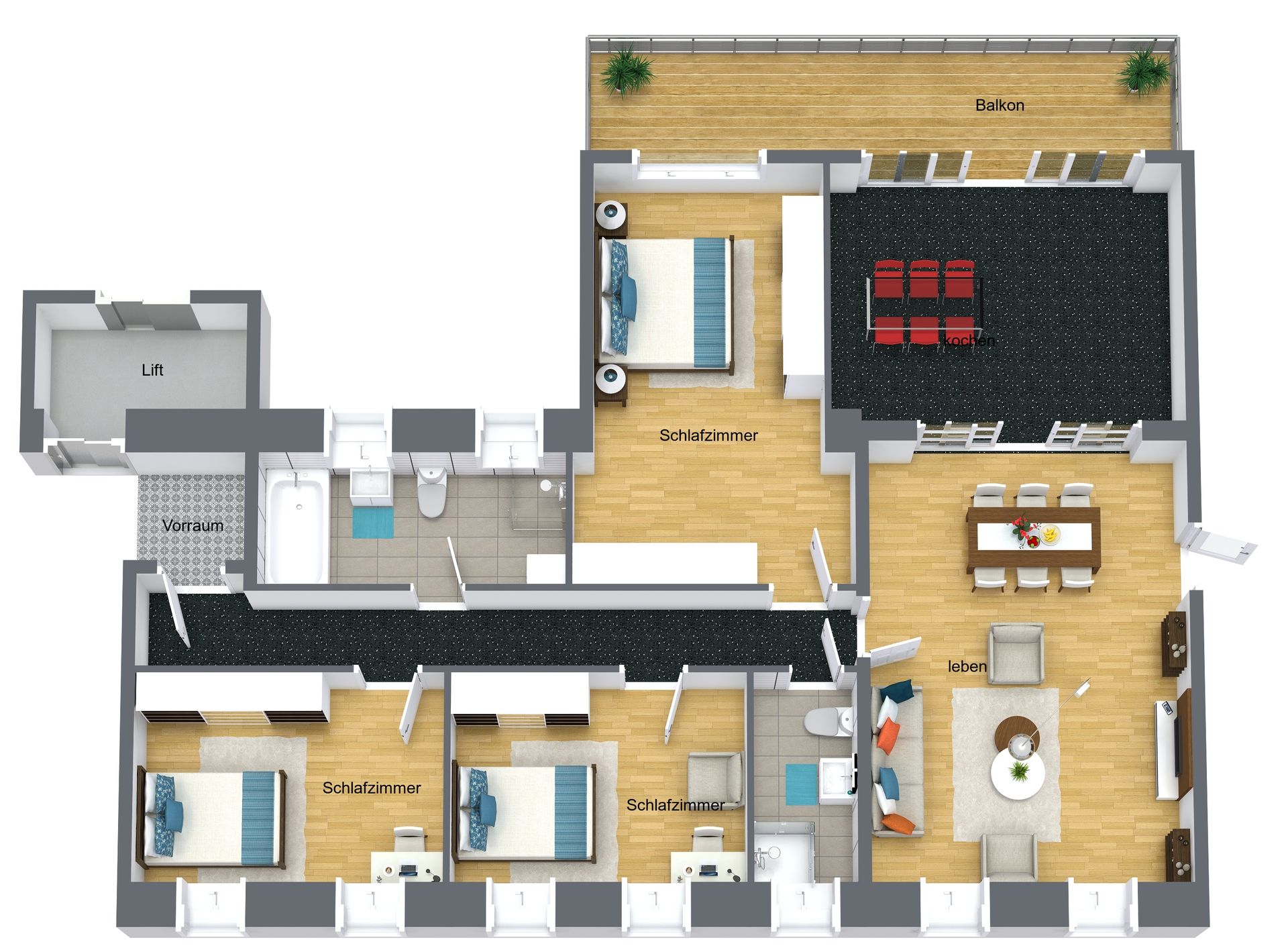 Family Paradise Aufgang 3