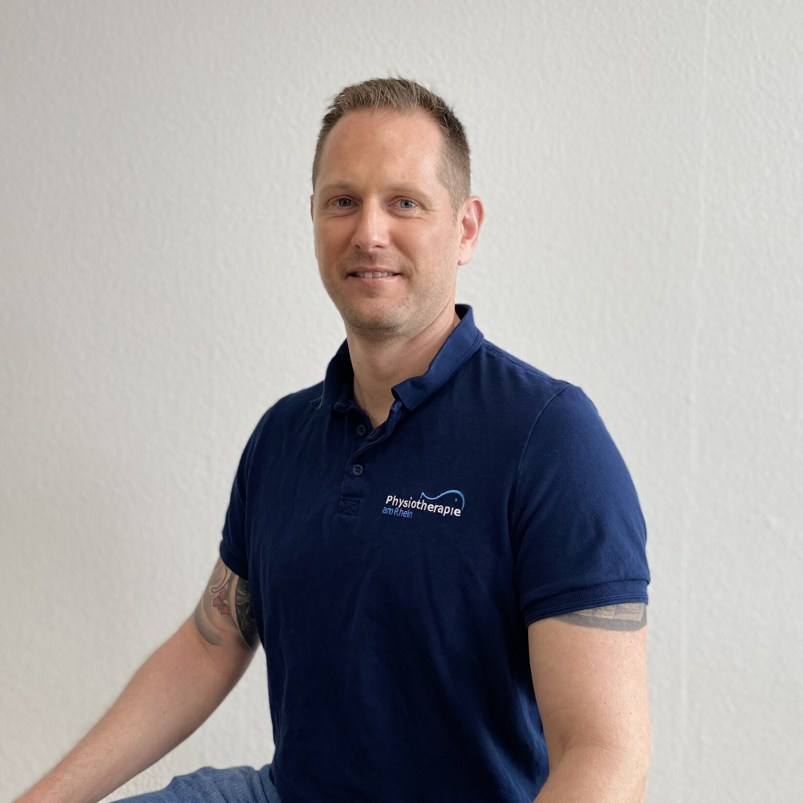 Florian Obert, Physiotherapeut, in der Praxis