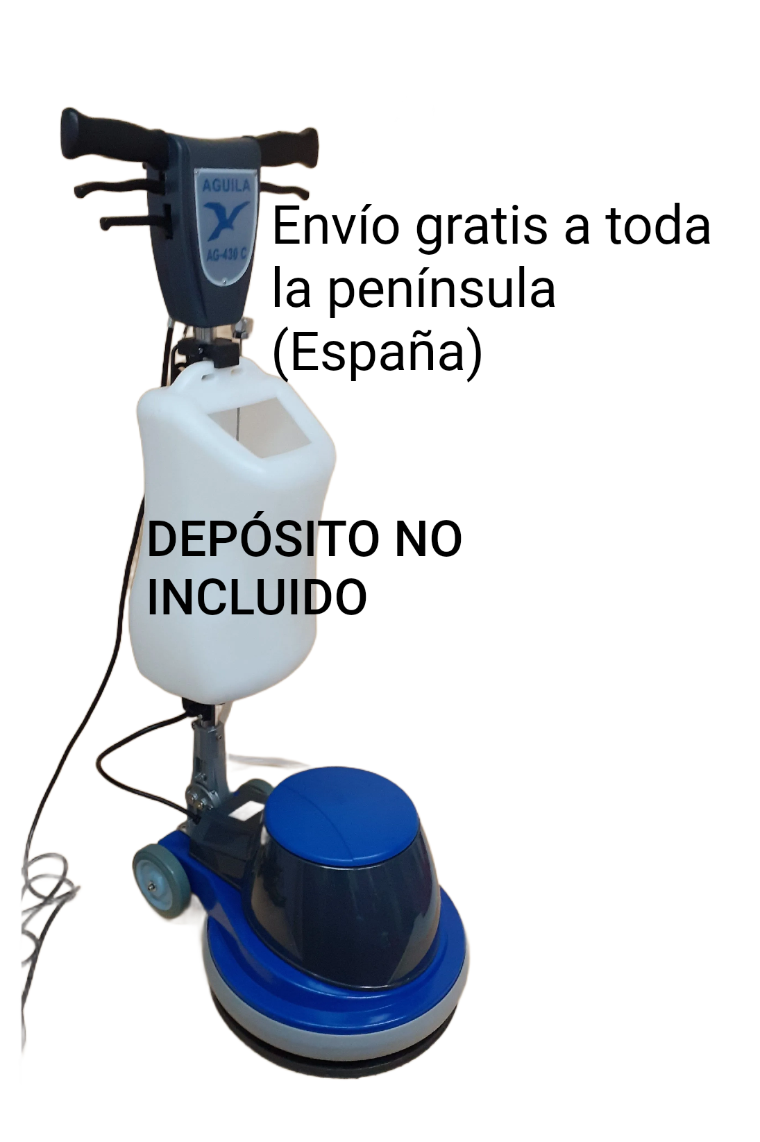 Máquina rotativa para pulir suelos