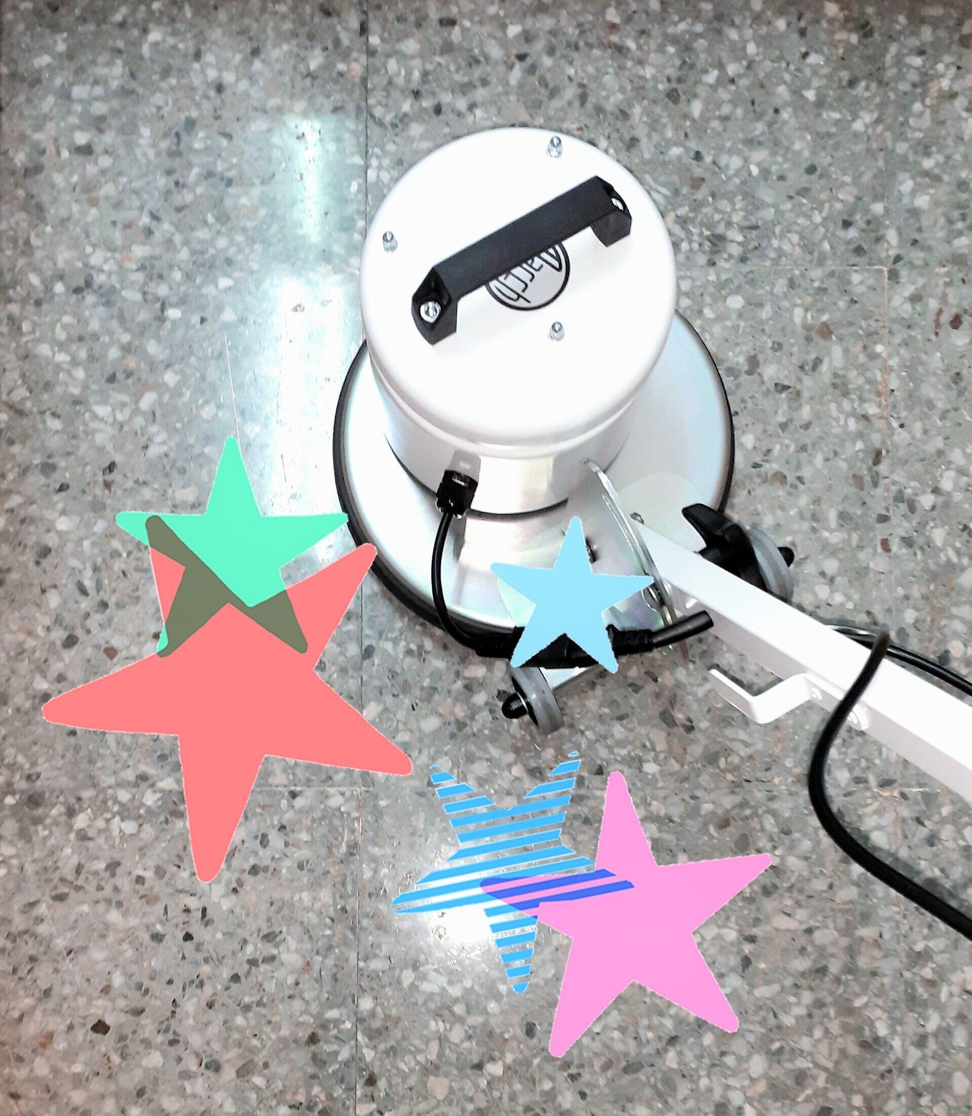 Suelo cristalizado Máquina de pulir suelos MARCH