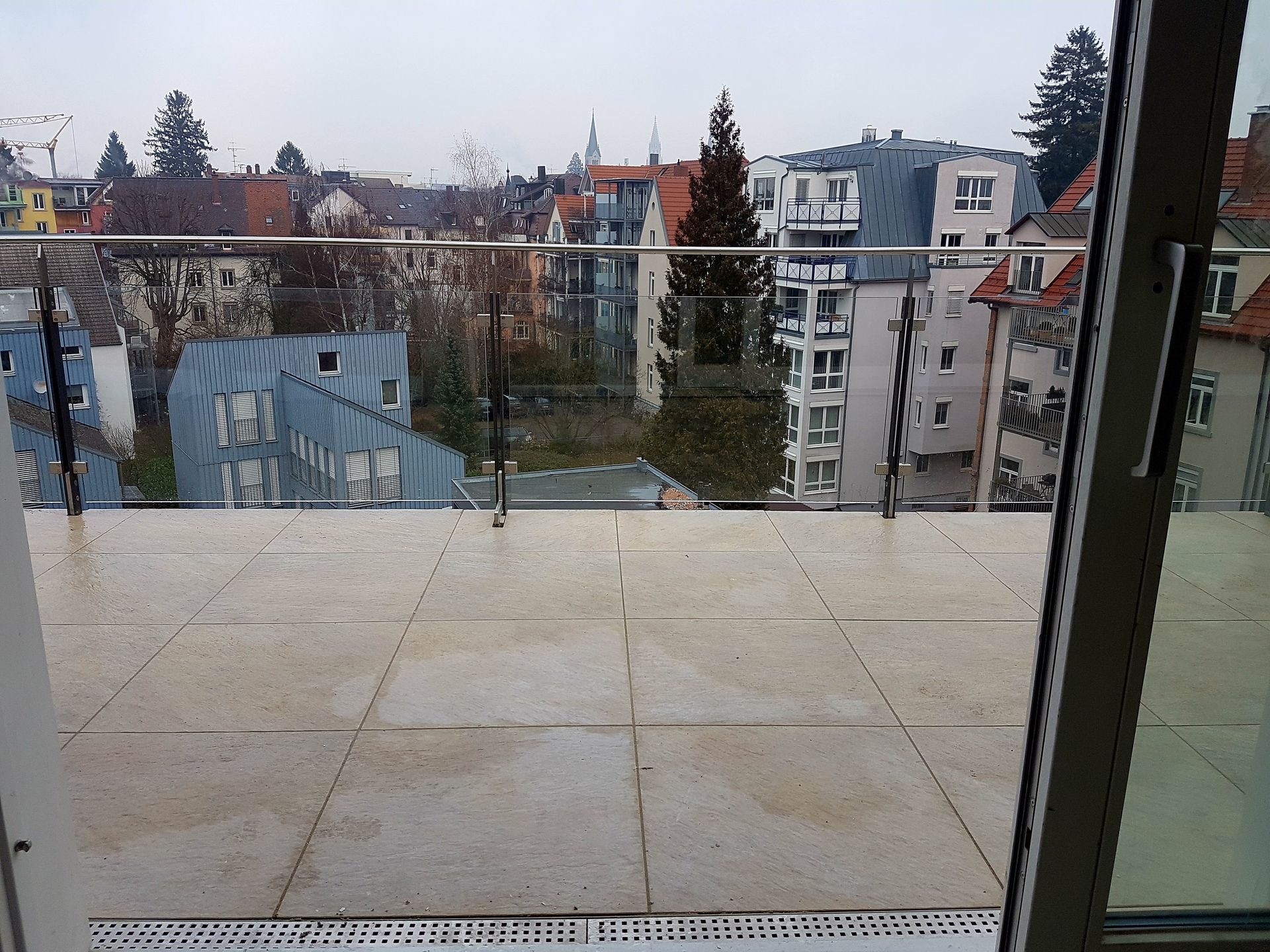 Terrasse, Balkon, Platten legen, Konstanz, RP-Fliesen-Verlege, Ablaufrinne