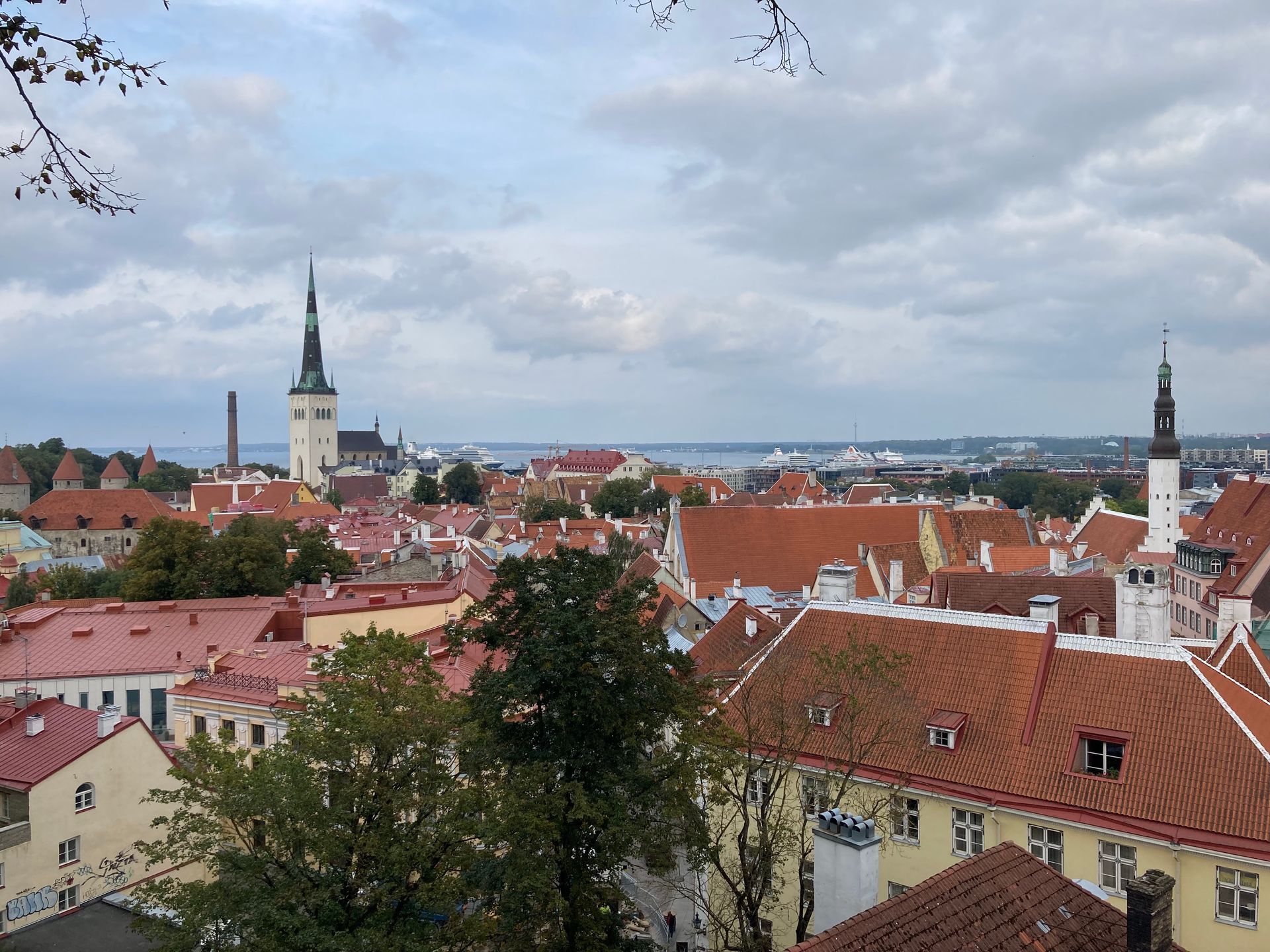 Panoramaaufnahme Tallinns