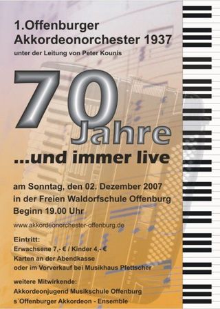 70 Jahre ...und immer live