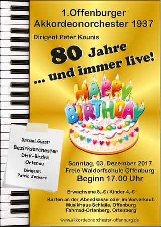 80 Jahre ... und immer live!