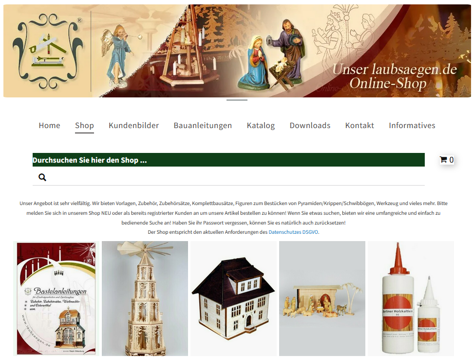 Hier geht es zum NEUEN Shop!