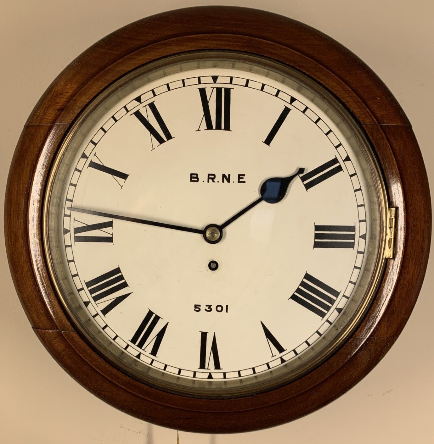 Antique Railway Clock For Sale