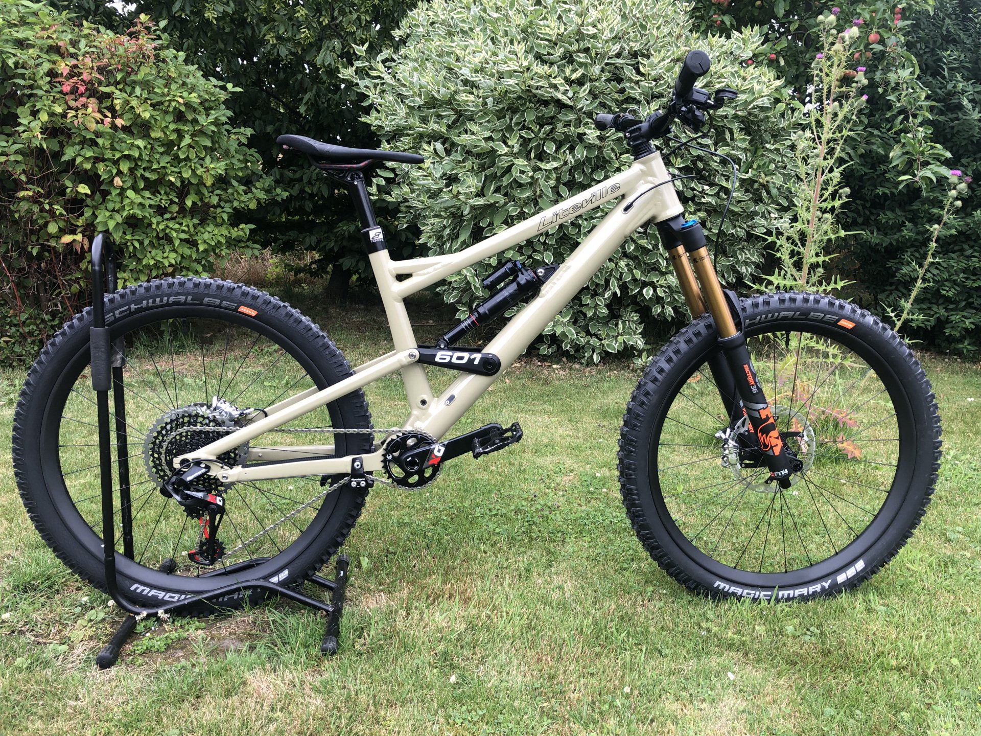 Liteville 601 custom gepulvert