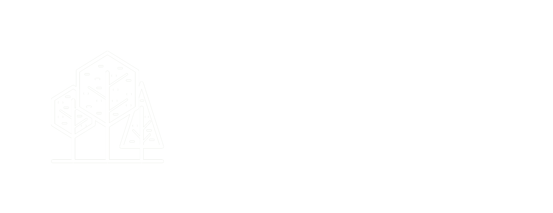 Primary Tree Care logo, white