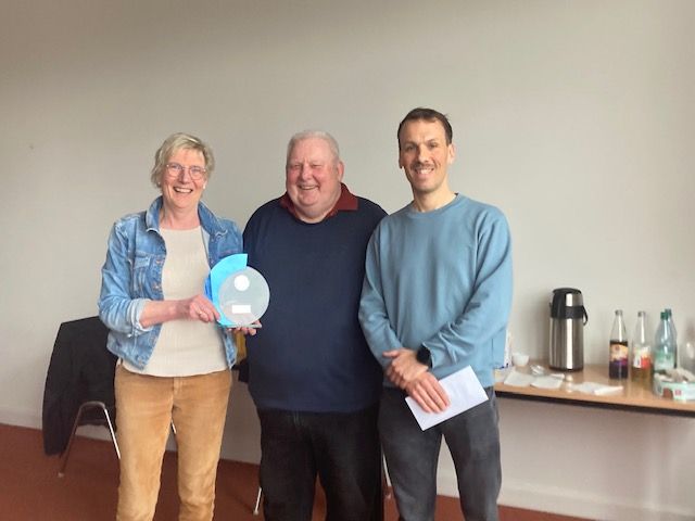 Eine besondere Auszeichnung gab es für unsere Leichtathleten für ihre Kinder- und Jugendarbeit.