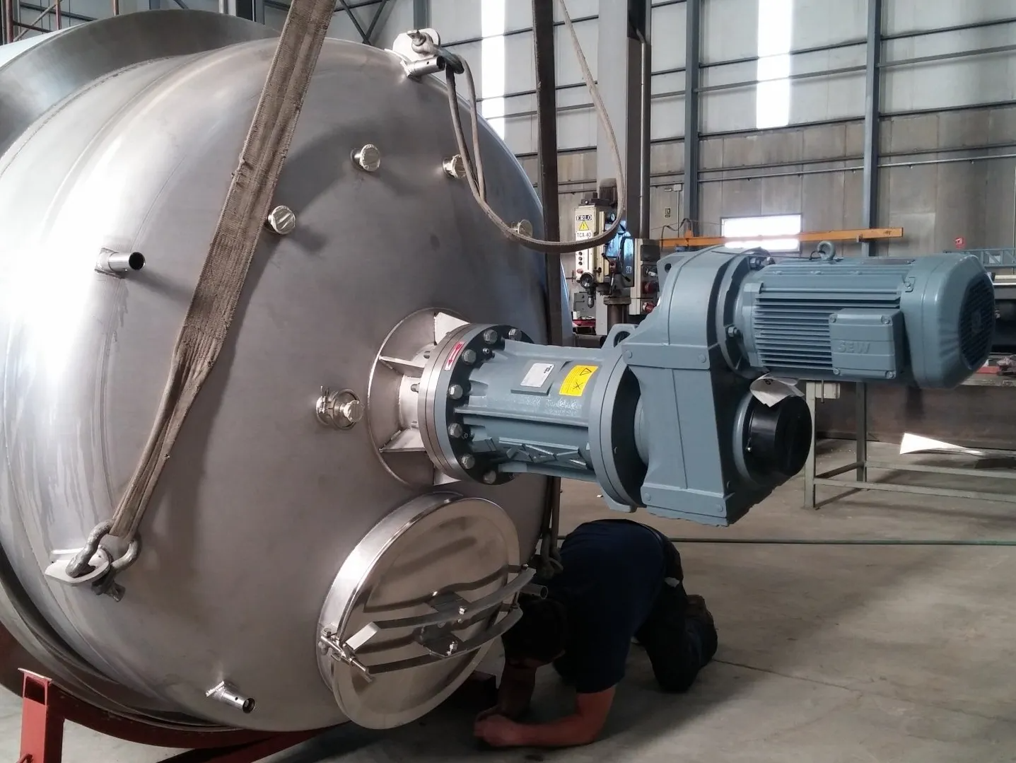 depósitos de acero inoxidable